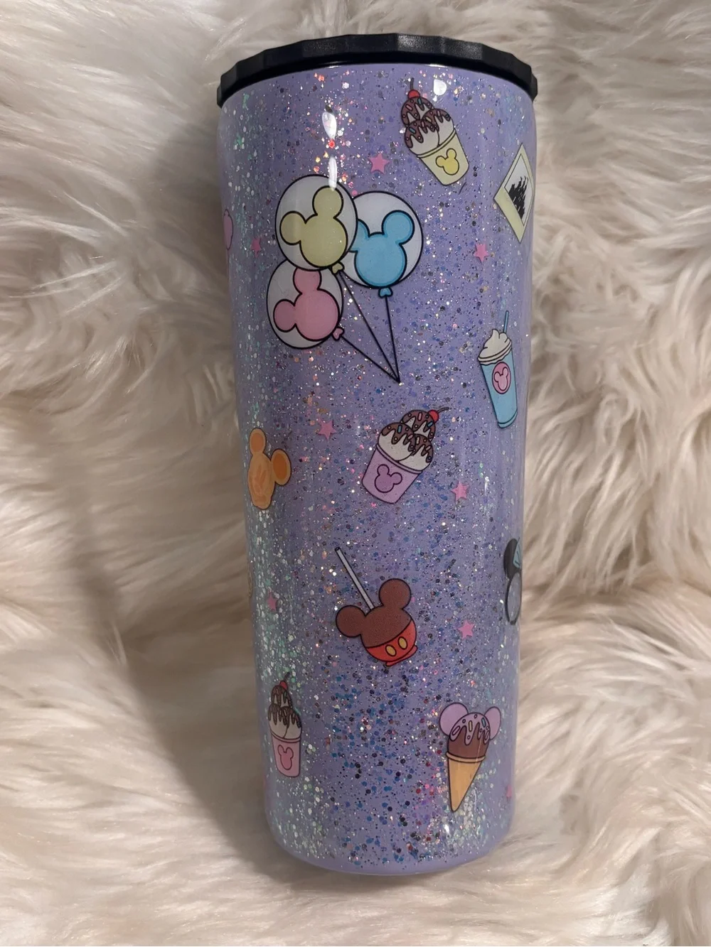All things Disney 34 oz Stainless Steel Tumbler with Stainless Steel Straw